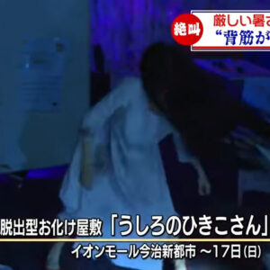 南海放送「NEWS CH.4」にて弊社が演出運営を行った脱出型お化け屋敷「うしろのひきこさん」の様子が放送されました